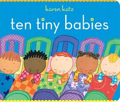 Ten Tiny Babies Book Cover